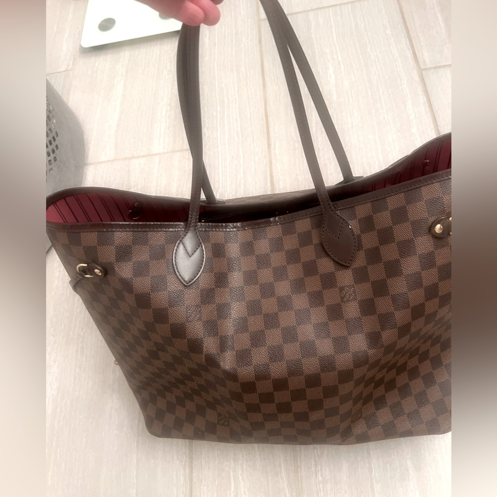 Louis Vuitton Neverful MM Damier Used